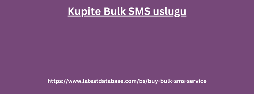 Kupite Bulk SMS uslugu