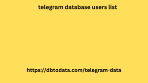 telegram database users list