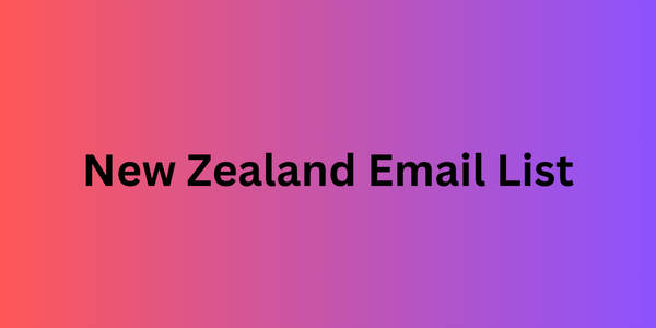 new zealand email list