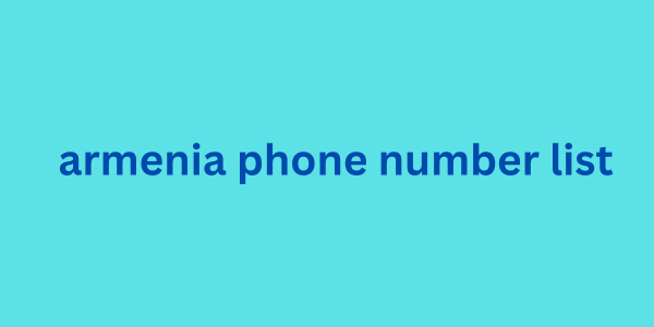 armenia phone number list