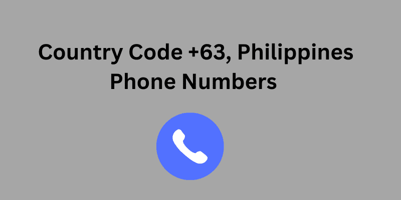 country code +63, philippines phone numbers