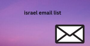 israel email list