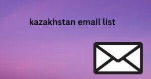 kazakhstan email list 