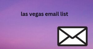 las vegas email list