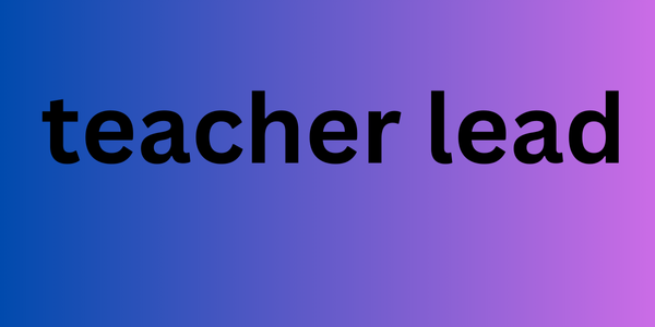 teacher lead