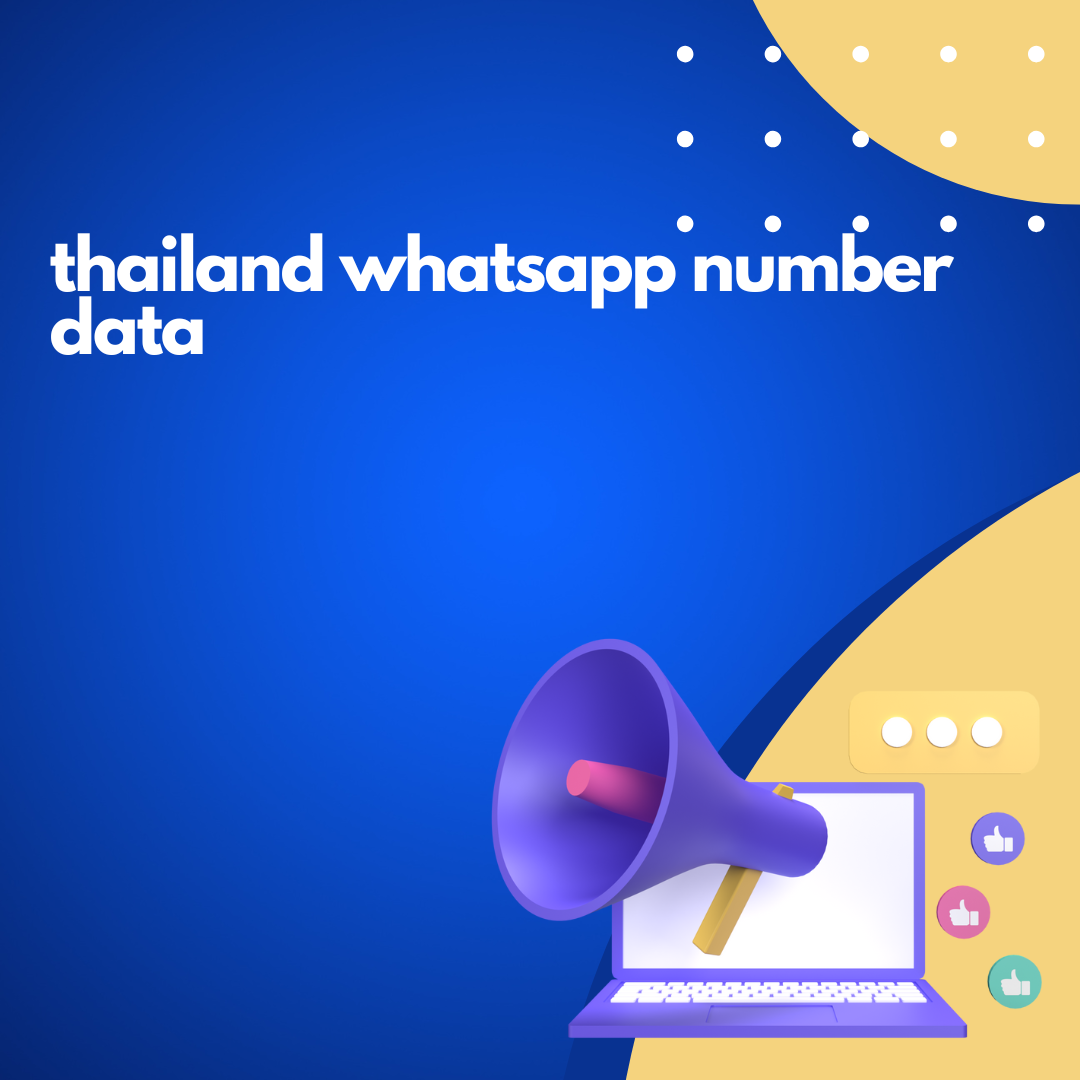 thailand whatsapp number data